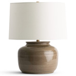 Eliana Table Lamp - Brown / Off White
