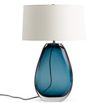 Marina Table Lamp - Blue / Off White