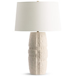 Dorian Table Lamp - Off White / Off White