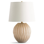 Savoy Table Lamp - Beige / Off White