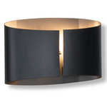 Jade Wall Sconce - Matte Black / Matte Black