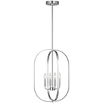 Loretto Chandelier - Brushed Nickel
