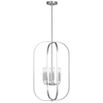 Loretto Chandelier - Brushed Nickel