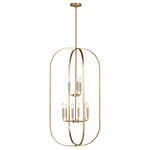 Loretto Chandelier - Satin Brass