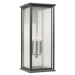 Audley Outdoor Wall Light - Antique Bronze / Distressed Seeded