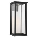 Audley Dark Sky Outdoor Wall Light - Antique Bronze / Clear