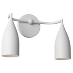 Maya Bathroom Vanity Light - Matte White