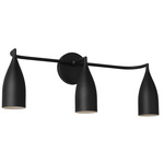 Maya Bathroom Vanity Light - Midnight Black