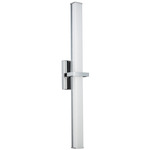 Elon Bathroom Vanity Light - Chrome / Opal