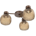 Vessel Hub & Spoke Ceiling Flush / Wall Sconce - Burnished Bronze / Vessel Bronze