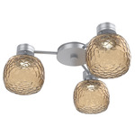 Vessel Hub & Spoke Ceiling Flush / Wall Sconce - Classic Silver / Vessel Bronze