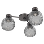 Vessel Hub & Spoke Ceiling Flush / Wall Sconce - Graphite / Vessel Smoke