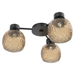 Vessel Hub & Spoke Ceiling Flush / Wall Sconce - Matte Black / Vessel Bronze