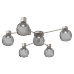 Vessel Hub & Spoke Ceiling Flush / Wall Sconce - Beige Silver / Vessel Smoke