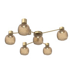 Vessel Hub & Spoke Ceiling Flush / Wall Sconce - Gilded Brass / Vessel Bronze