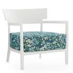 Cara Matte Outdoor Liberty Armchair - Matte White / Artemis Sage