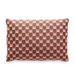 Cara Matte Outdoor Liberty Cushion - Rust Obi Check