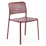 Audrey Outdoor Chair Without Arm - 2 Pack - Burgundy Frame / Burgundy
