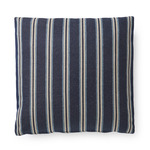 Hiray Outdoor Throw Pillow - White Blue