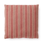 Hiray Outdoor Throw Pillow - White - Brick Red