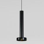 Milana Pendant - Black / Smoke