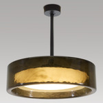 Ringo Color-Select Stem Pendant - Black / Dark Smoked