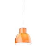 Lorosae Pendant - White / Sicilian Orange