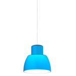 Lorosae Pendant - White / Ocean Blue