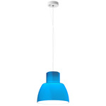 Lorosae Pendant - White / Ocean Blue