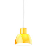 Lorosae Pendant - White / Sorrento Yellow