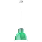 Lorosae Pendant - White / Rosemary Green