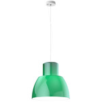 Lorosae Pendant - White / Rosemary Green
