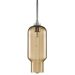 Pharos Pendant - Polished Nickel / Smoke