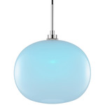 Terra Pendant - Polished Nickel / Opalia