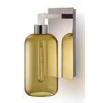 Helio Wall Sconce - Polished Nickel / Smoke