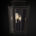 Milton Outdoor Wall Light - Oil Rubbed Bronze / Clear