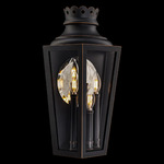 Betony Outdoor Wall Light - Oil Rubbed Bronze / Clear
