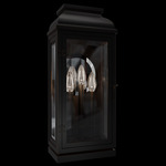 La Motte Outdoor Wall Light - Oil Rubbed Bronze / Clear