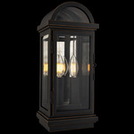 Villenova Outdoor Wall Light - Oil Rubbed Bronze / Clear