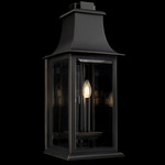 Proctor Outdoor Wall Light - Oil Rubbed Bronze / Clear