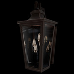 Dannemore Outdoor Wall Light - Oil Rubbed Bronze / Clear
