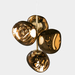 Melt Chandelier - Gold / Bronze