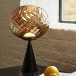 Whirl Table Lamp - Gold Whirl / Black
