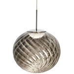 Whirl Pendant - Silver / Silver Whirl