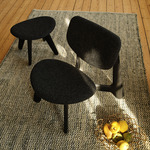 Slab Lounge Chair - Black / Hallingdal 65 180