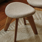 Slab Ottoman - Natural / Elle 200