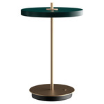 Asteria Move Portable Table Lamp - Brass / Forest