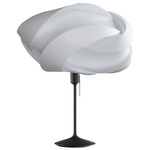 Ribbon Table Lamp - Black / White