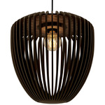 Clava Pendant - Black / Dark Oak