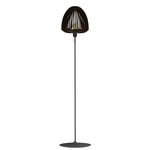 Clava Floor Lamp - Black / Dark Oak